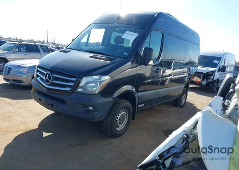 2016 Mercedes-Benz Sprinter 2500 Normal Roof from USA, damaged, VIN WDZFE7CD2GP216260